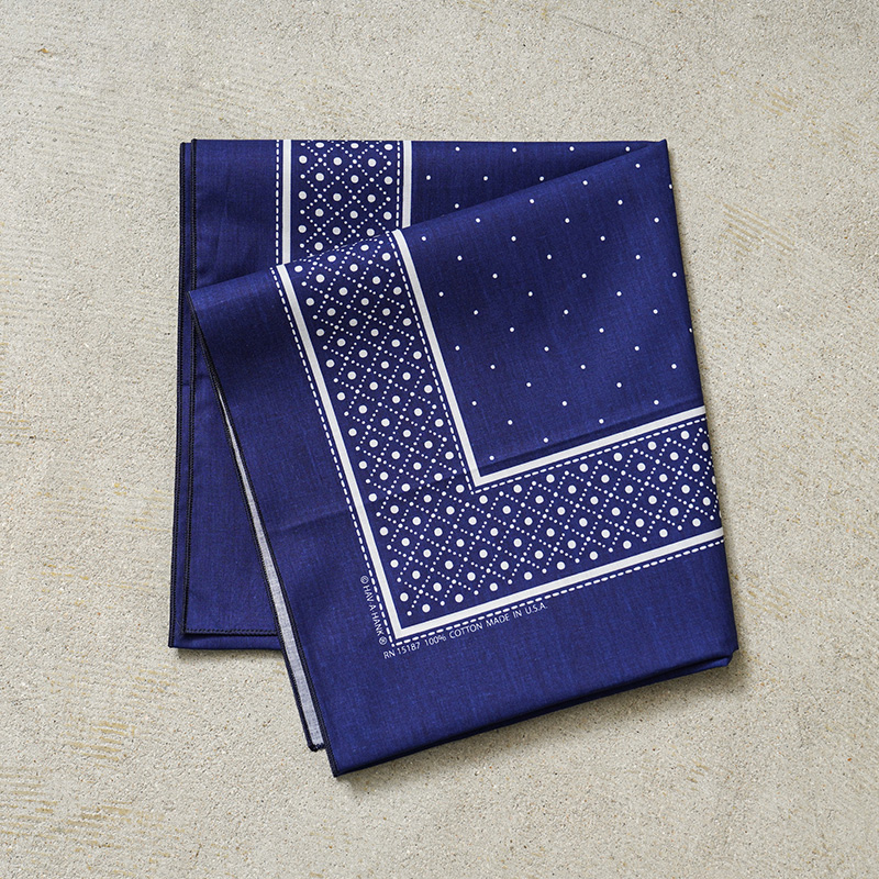 HAV-A-HANK（ハバハンク） 15713900 MADE IN U.S.A. DOTS BANDANNA