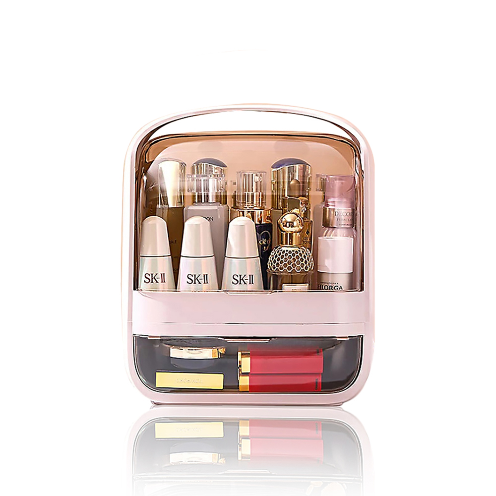 メイクボックス 大容量 持ち運び メイクケース メイクポーチ メイク