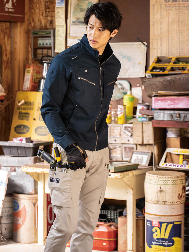 作業服 上下セット ジャケット GA-3930 3L ＆ カーゴパンツ GA-3935