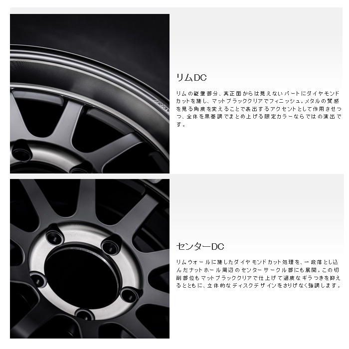 RAYS レイズ A LAP-J 2324 LIMITED ブラック 16×5.5J+20 5H 139.7 4本