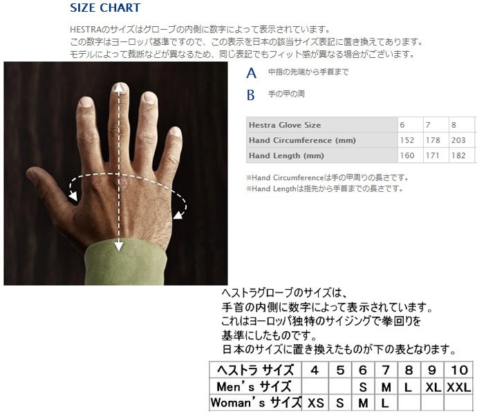 HESTRA（ヘストラ） 3フィンガー スキーグローブ ミトン 3-FINGER FULL
