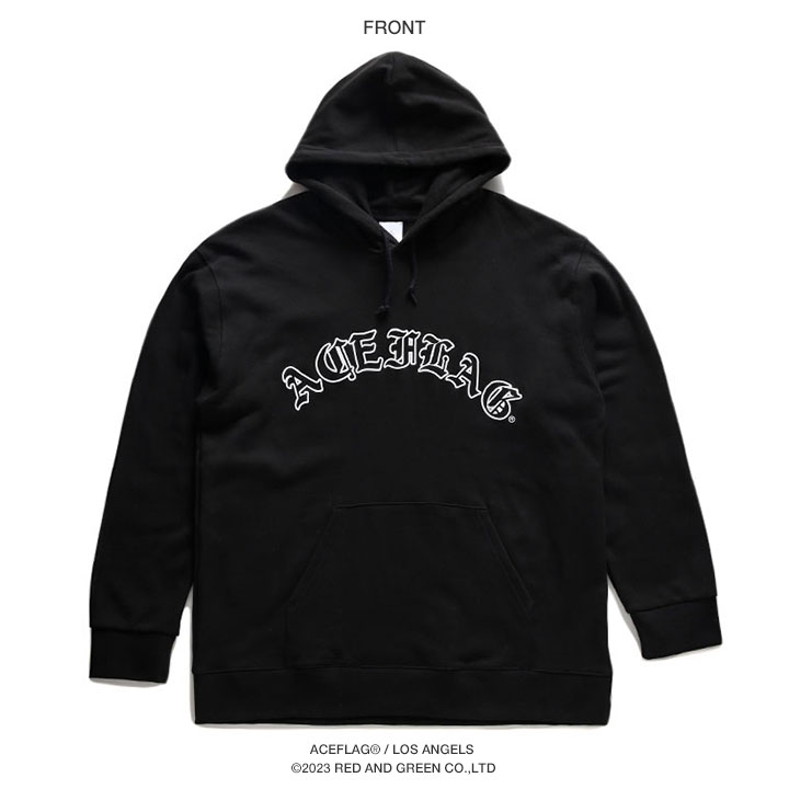 ACEFLAG（エースフラッグ） パーカー ブランド スケボー フーディ 長袖