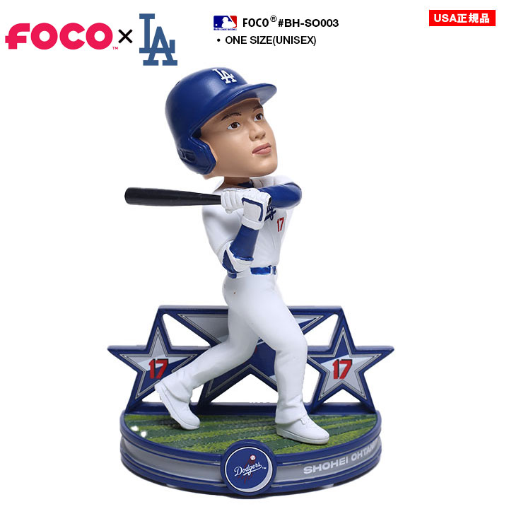 FACO バンダナ ドジャース 大谷翔平 バッター MLB 公式 バブルヘッド