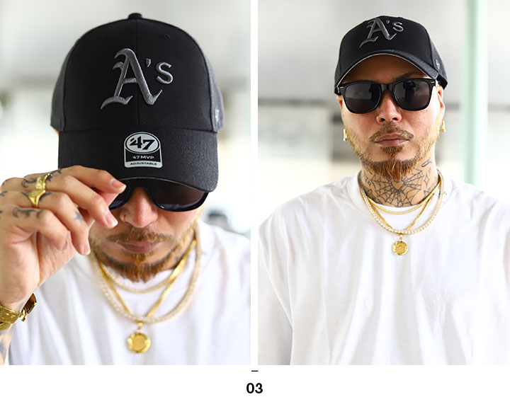 47（フォーティーセブン） キャップ オークランド アスレチックス MLB