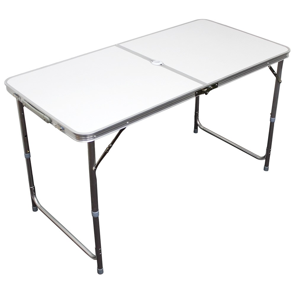 MERMONT アウトドアテーブル 折りたたみ 120cm 高さ調節可能 ロー