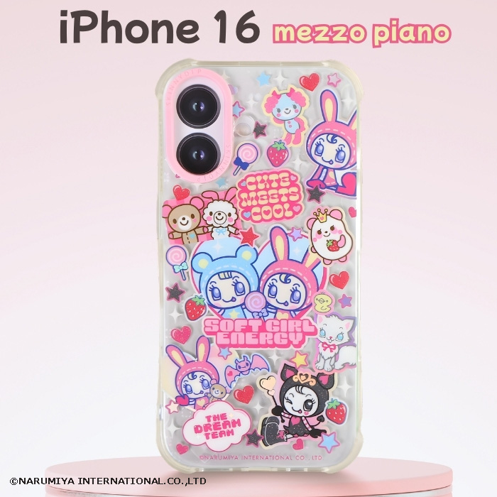 iPhone 16 ケース メゾピアノ キャラクター iPhone16 アイフォン16