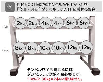 WILD FIT（ワイルドフィット） 固定式 ダンベル WF セット / ダンベル