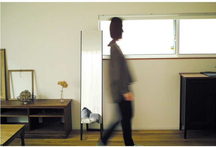 全身鏡 姿見鏡 姿見 スタンドミラー 全身 枠なし ノンフレーム IKEA