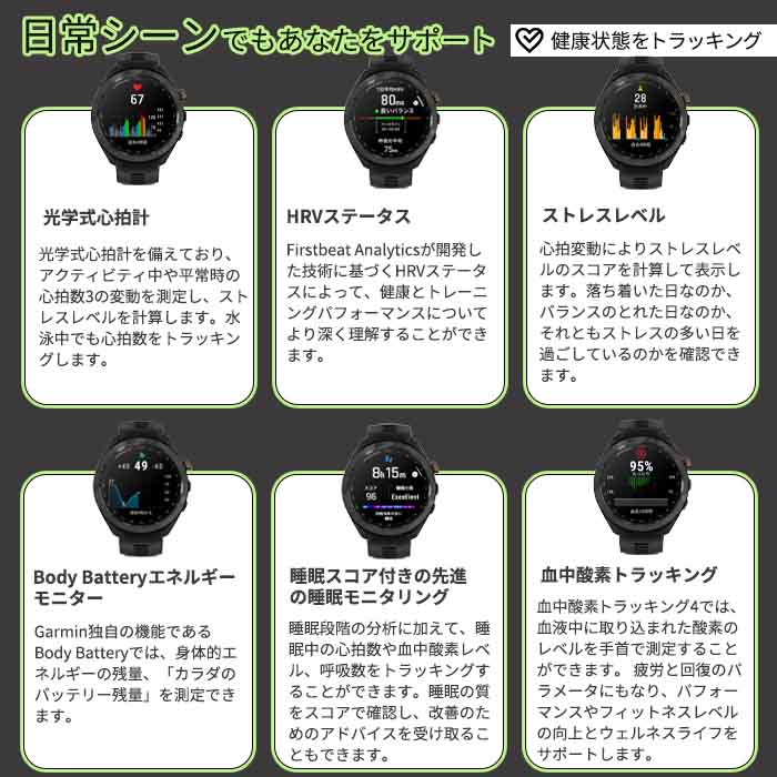 GARMIN（ガーミン） GARMIN Approach S70 47mm Black Bronze Edition