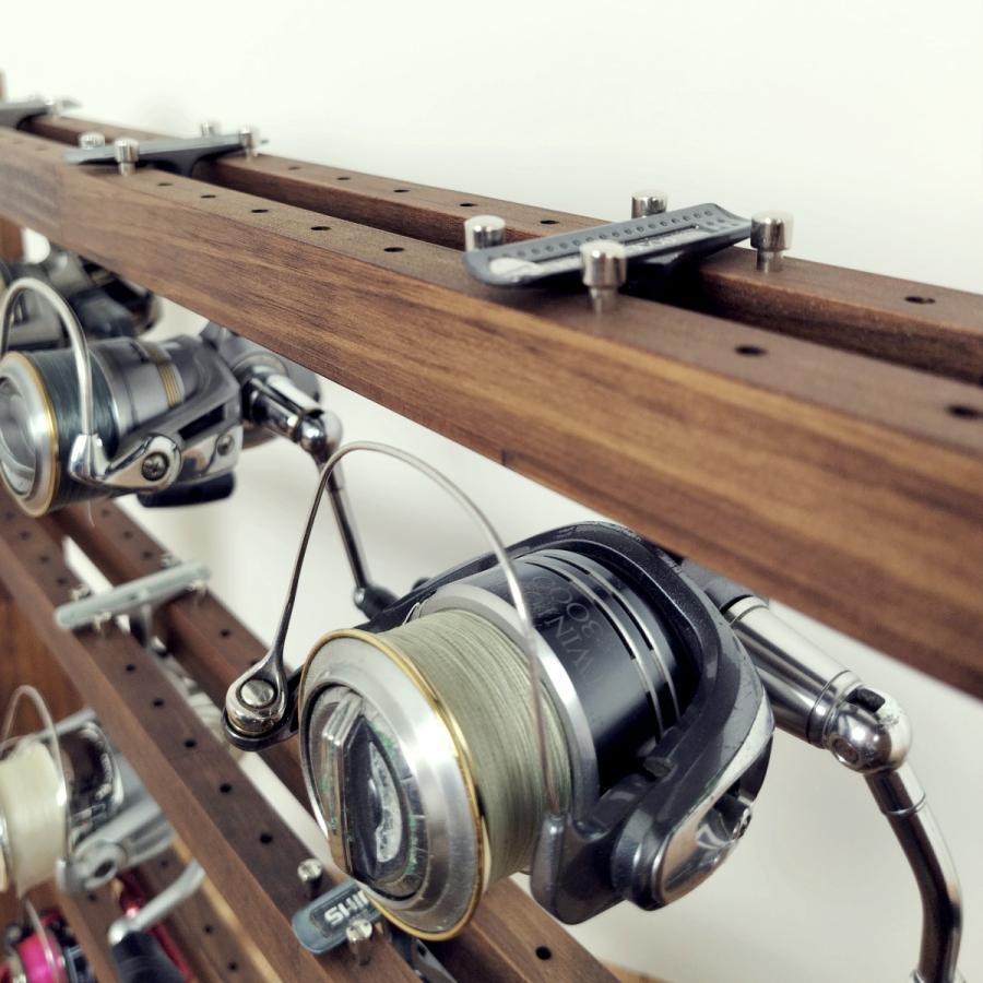 WOODWORKS リールスタンド Bタイプ (サイズ：M)木製 日本製 【 釣竿