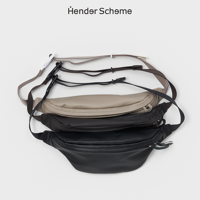 Hender Scheme（エンダースキーマ） カウウエストポーチバッグ cow