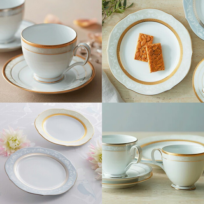Noritake（ノリタケ）ハンプシャーゴールド＆プラチナ カップ
