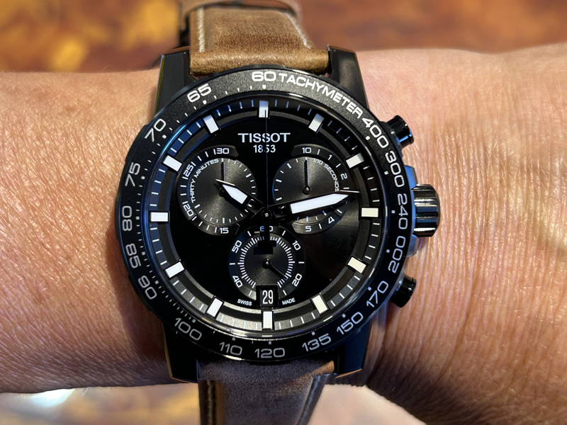 TISSOT（ティソ） 腕時計 スーパースポーツ クロノ ブラック文字盤
