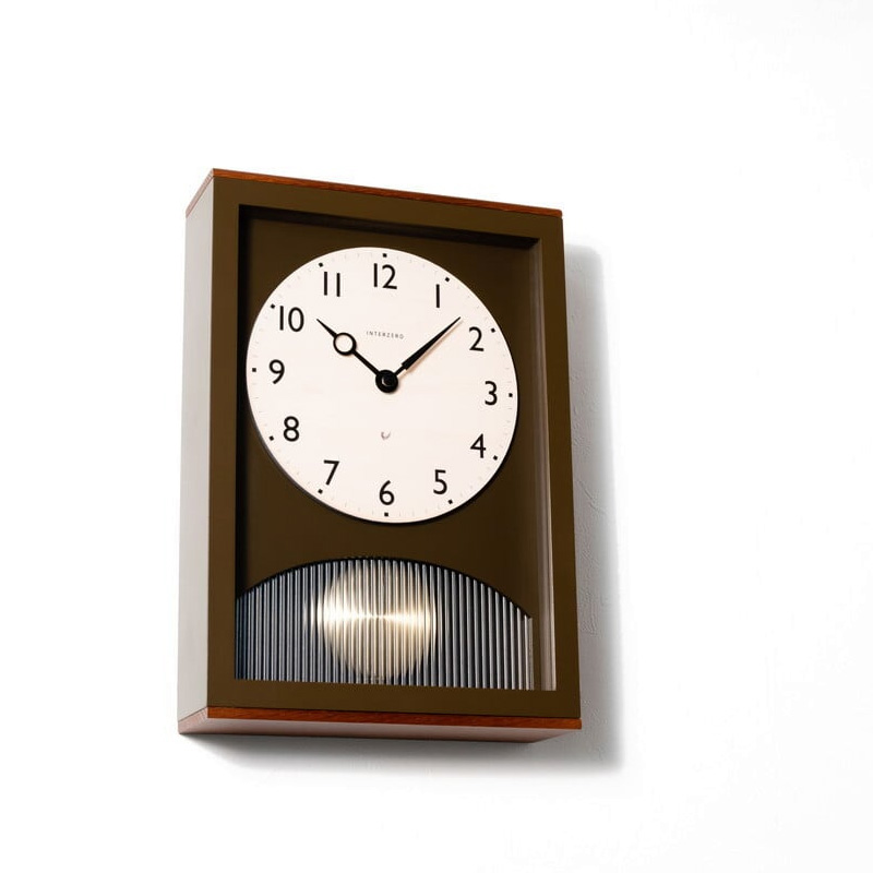 特典付 インターゼロ アーチの振り子時計 壁掛け時計 掛け時計 置時計