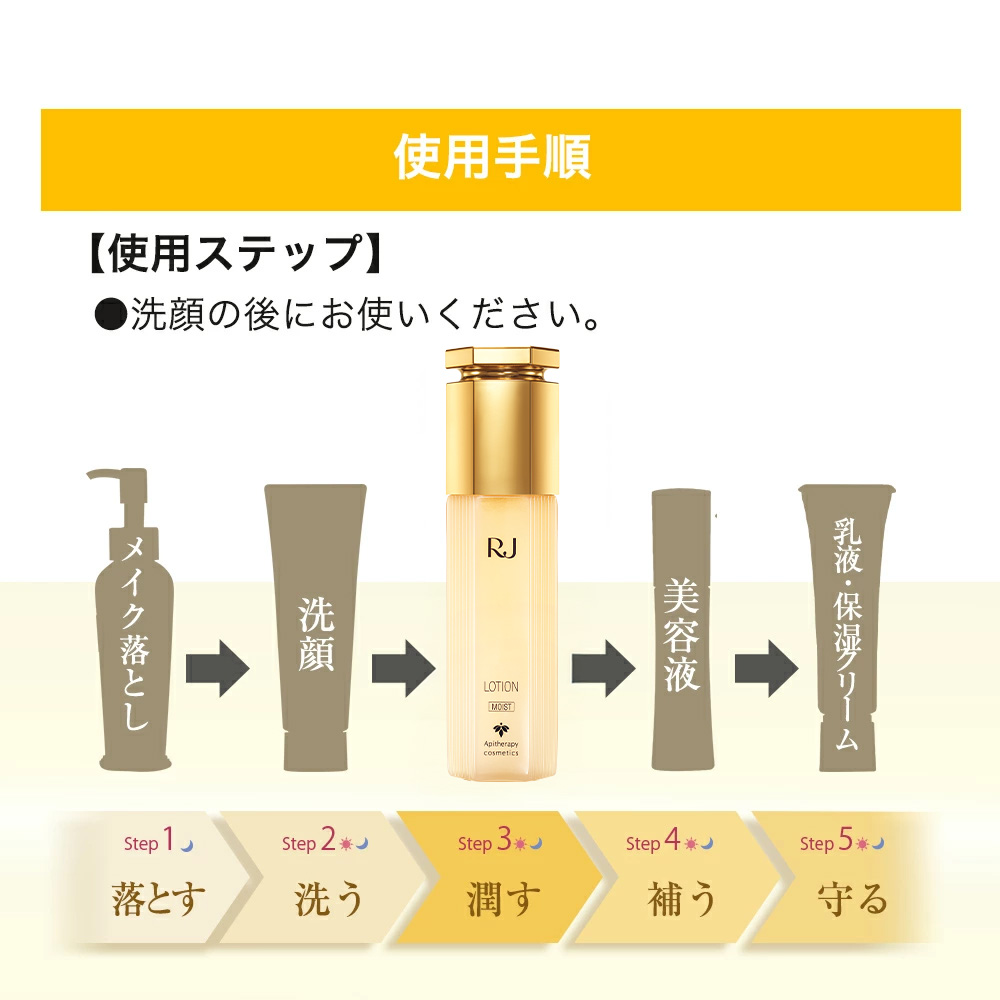 山田養蜂場 RJローション S しっとり(乾性肌) 化粧水 120mL ローション