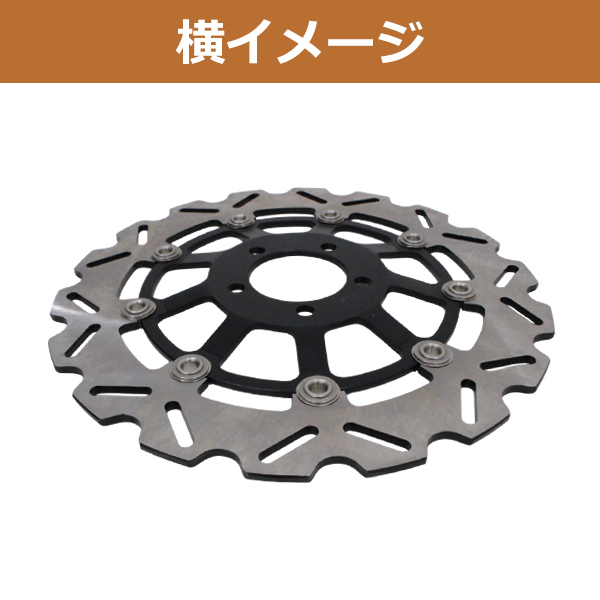 バイクホイール ブラック ディスクブレーキ付きzrx1200r バイク