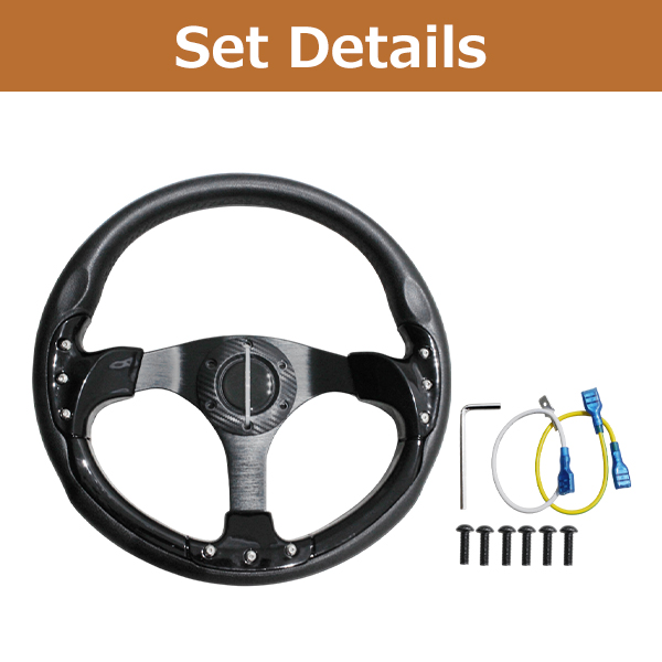 モモ形状 MOMO ステアリング ブラック 35Φ35cm GRIP ROYAL/AVENUE