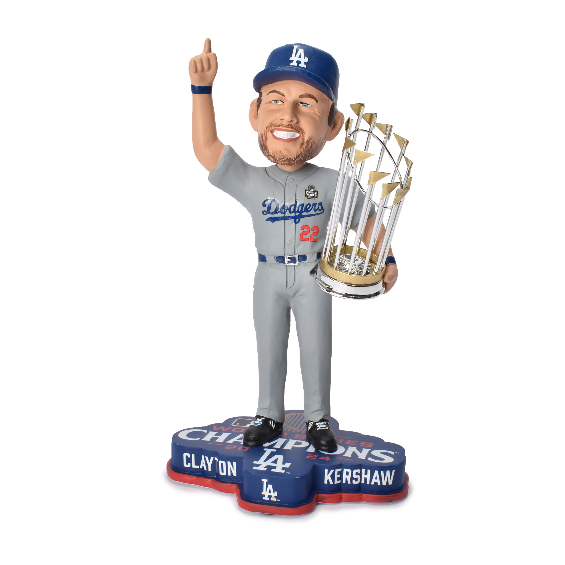 Clayton Kershaw ボブルヘッドフィギュア 22 新品未使用＞Clayton