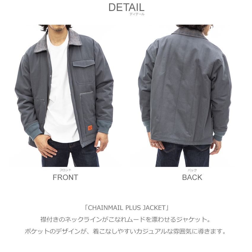 RVCA（ルーカ） ジャケット メンズ チェーンメール プラス ジャケット