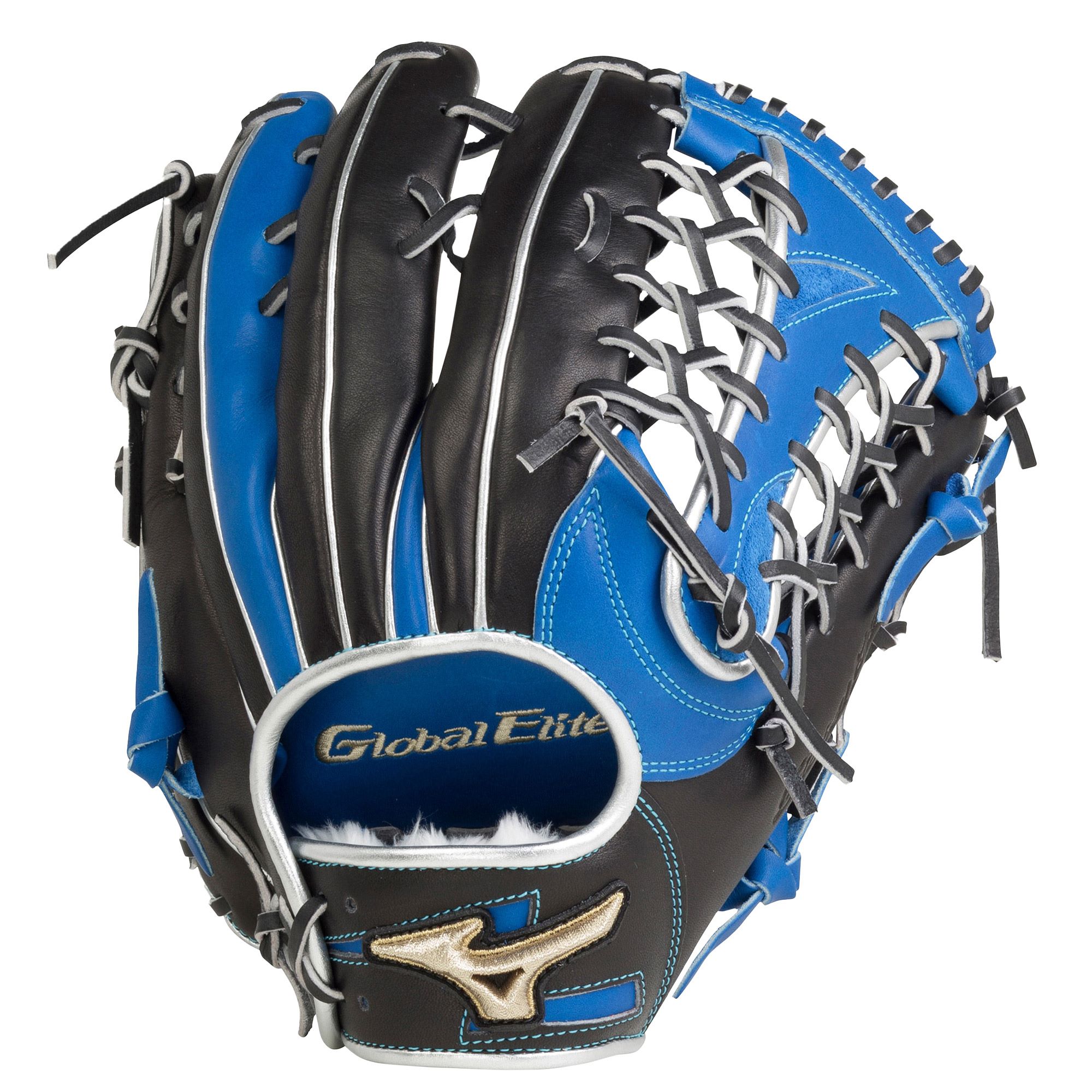 Mizuno 硬式 外野手用グローブ 16N 濃紺レフティ【ほぼ新品】
