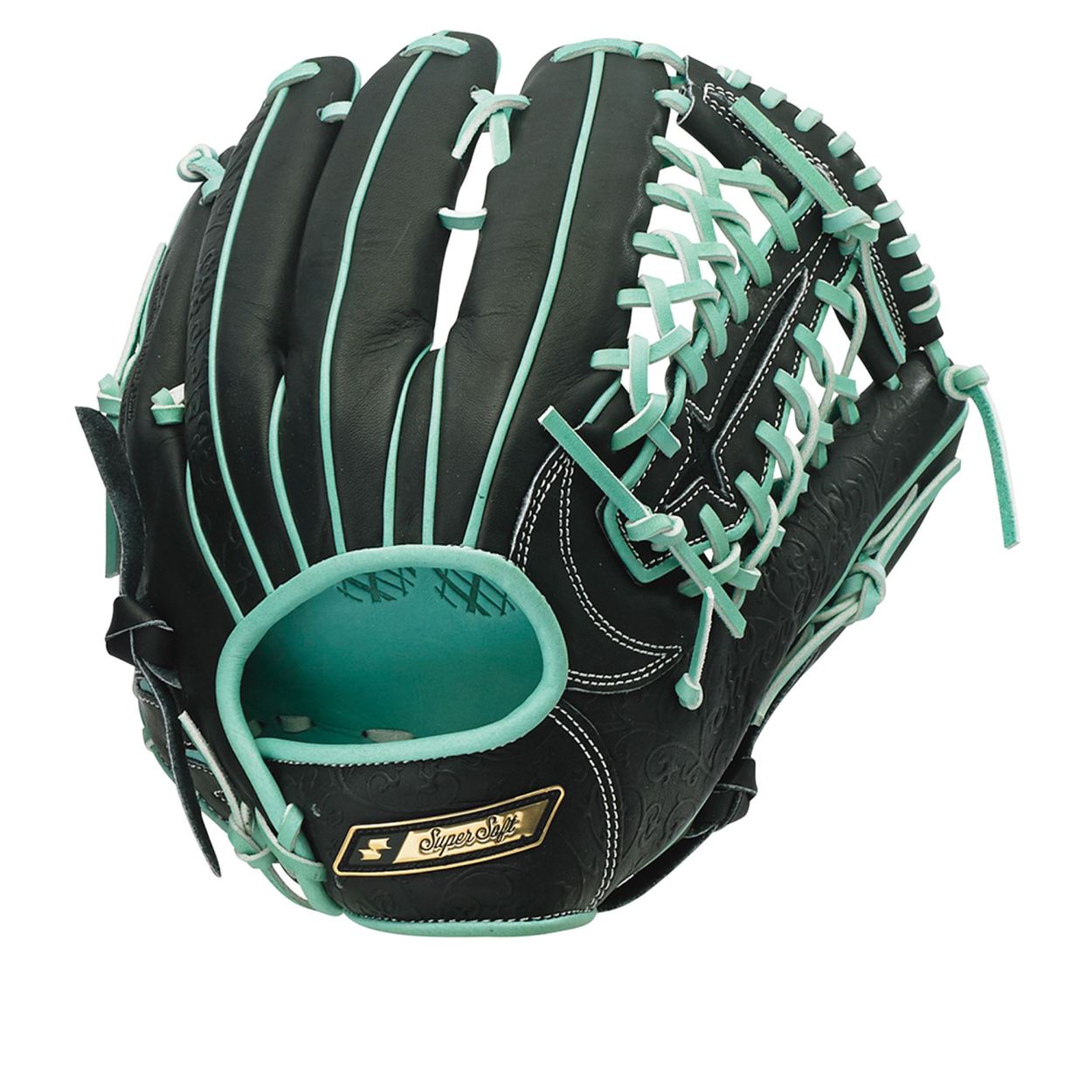 Under Armour 硬式野球グローブ 黒/緑 Under Armour 硬式グローブ 黒