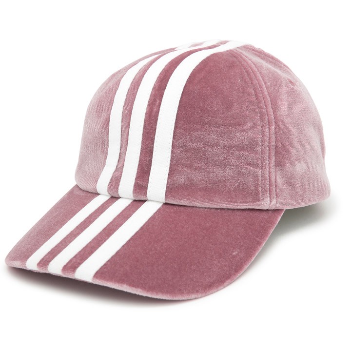 キャップ adidas メンズ レディース 帽子 秋冬 アディダス ベロア CAP