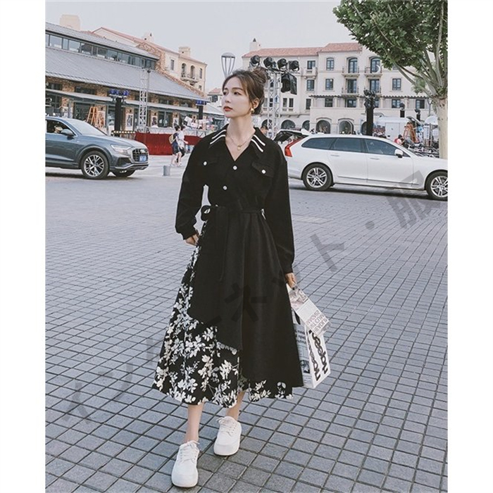 送料無料ワンピース ロングワンピース レディース 春 秋 マキシ