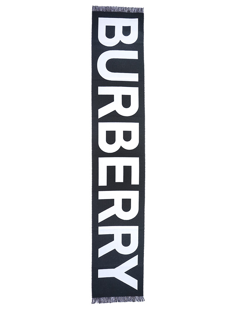 BURBERRY（バーバリー） マフラー レディース ストール ロゴ ウール