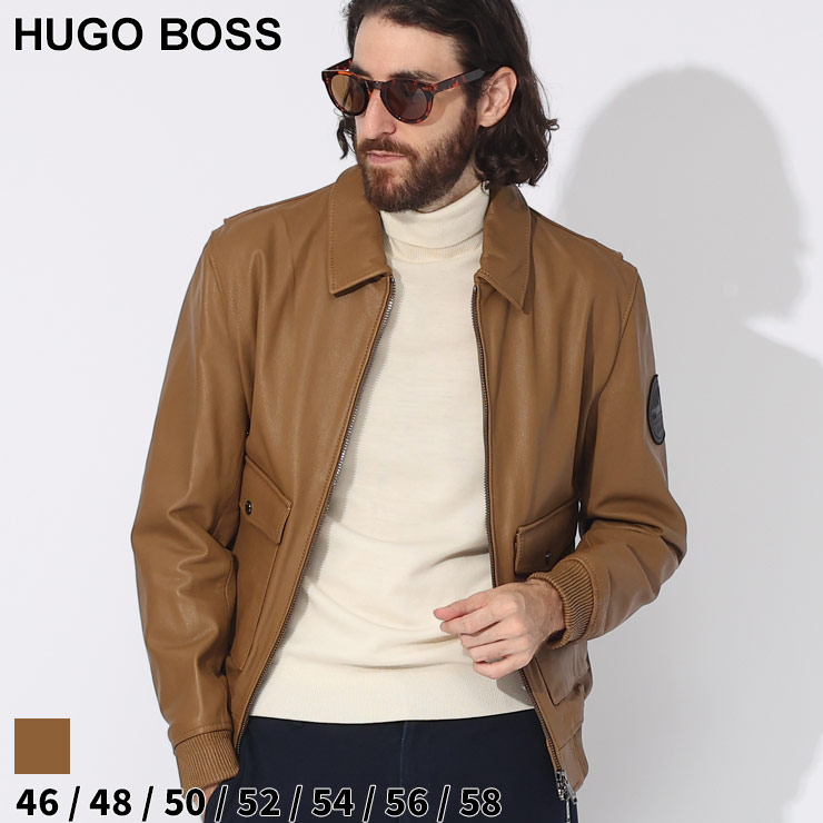HUGO BOSS（ヒューゴ・ボス） ジャケット メンズ レザージャケット