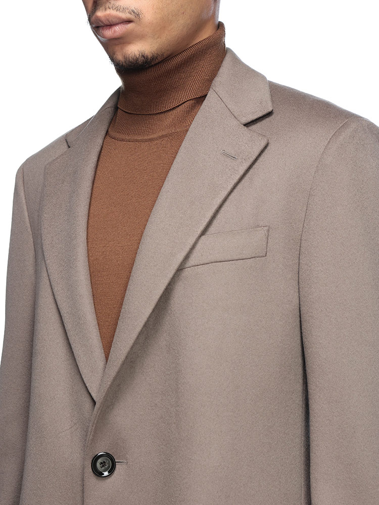 LARDINI（ラルディーニ） コート メンズ カシミヤ100％ シングル