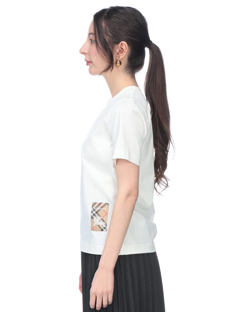 BURBERRY（バーバリー） Tシャツ レディース ロゴ チェックラベル