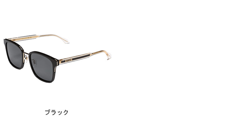 GUCCI（グッチ） ロゴ クリアテンプル サングラス GC0563SKN001 : ゼン