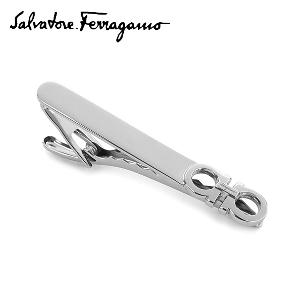 サルバトーレフェラガモ ネクタイピン メンズ シルバー ブランド SF-77