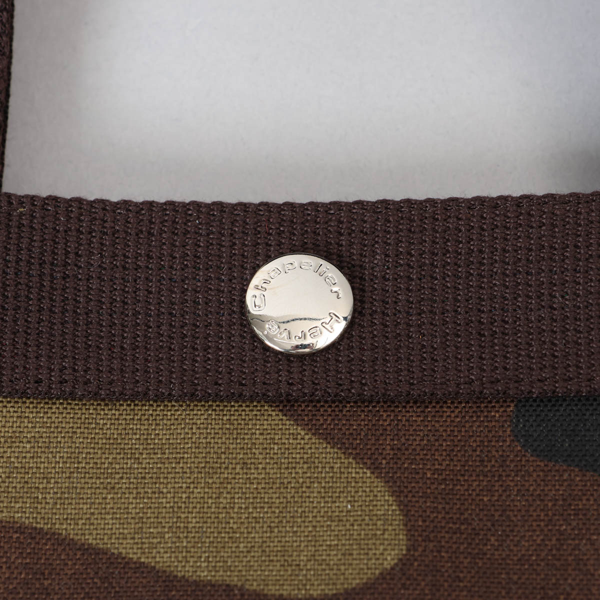 Herve Chapelier（エルベシャプリエ） 並行輸入 トートバッグ カーキ