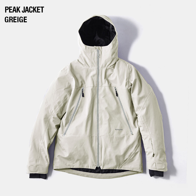 43DEGREES スノーボードウェア スキーウェア メンズ ジャケット 単品