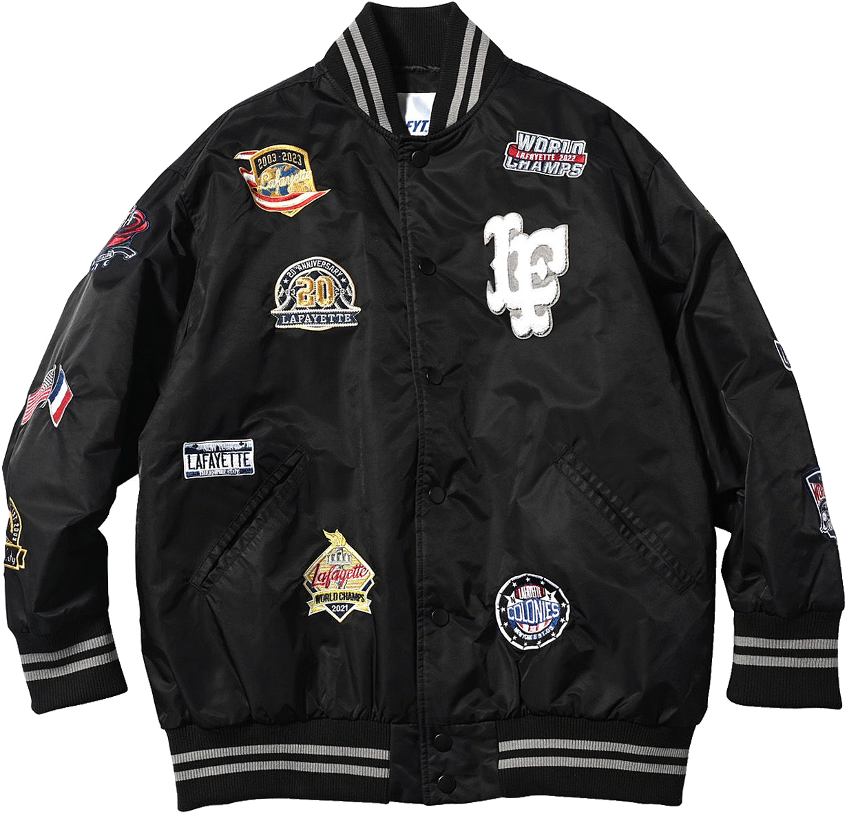 Lafayette（ラファイエット） LFYT Lafayette ALL OVER EMBLEM SATIN