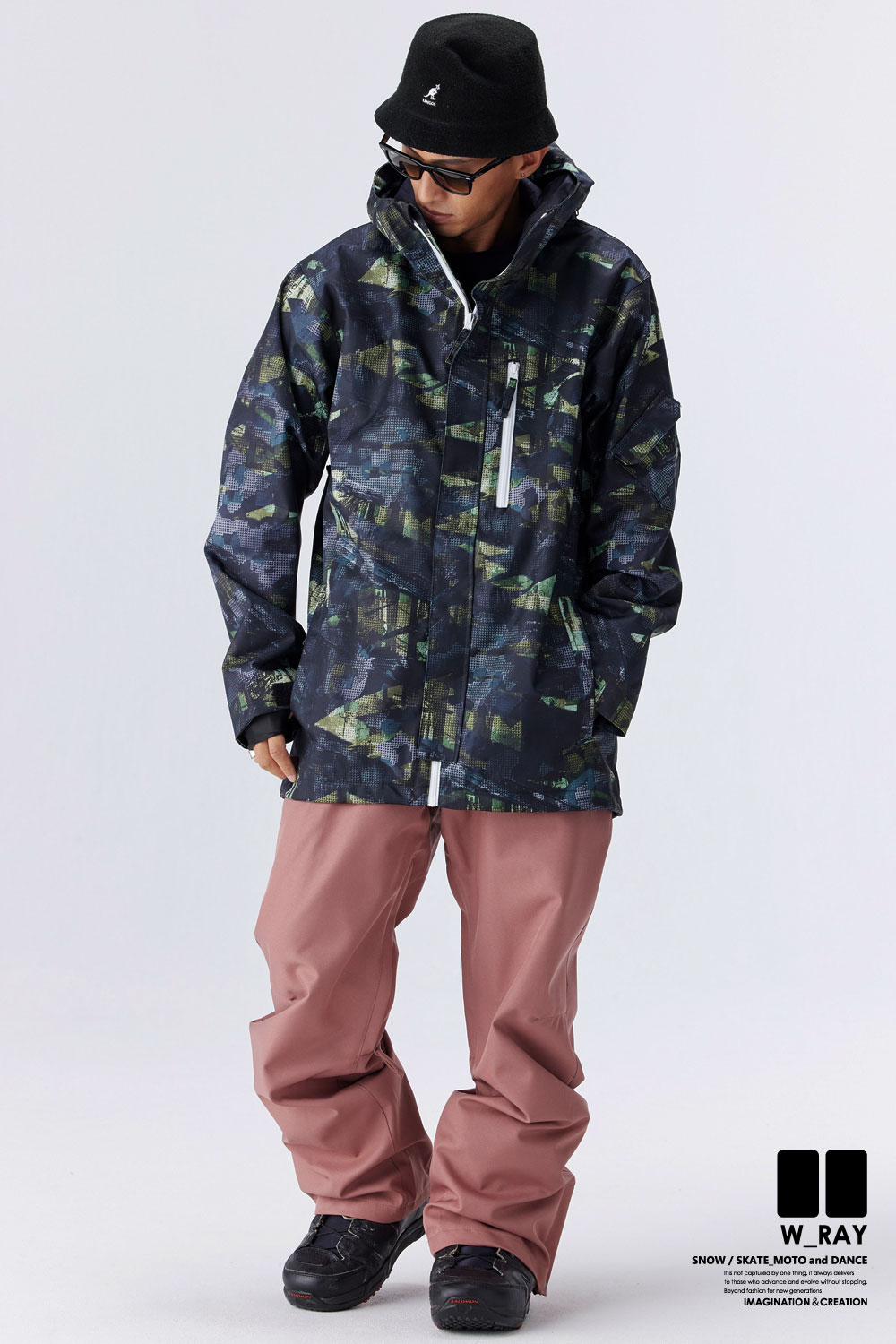 リアリズム スノーボード ウェア メンズ レディース 型落ち 上下セット