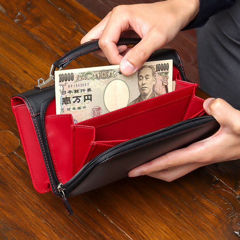 DIABLO セカンドバッグ メンズ 2way ハンドバッグ ショルダー お財布