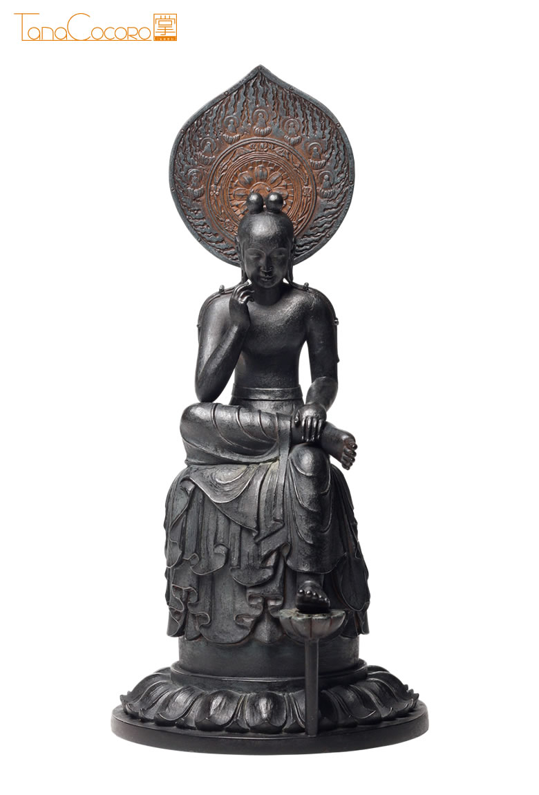 仏像 フィギュア TanaCOCORO[掌] 菩薩半跏像(ぼさつはんかぞう