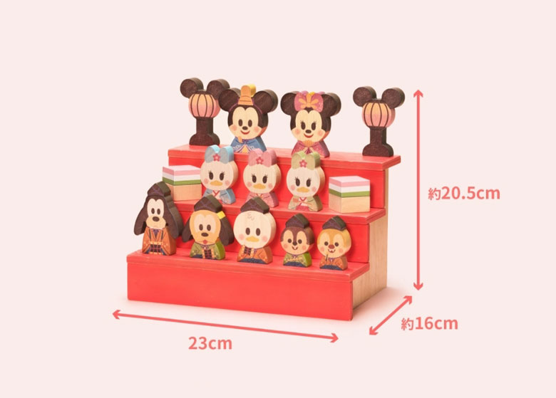 ギフトラッピング無料♪Disney KIDEA＆BLOCK ひなまつり ディズニー