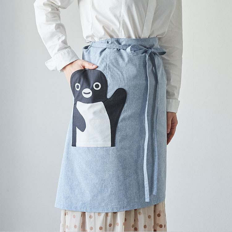 Suicaのペンギン 前かけエプロン（ポケットつき）:オレンジページ shop