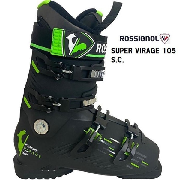 25 ROSSIGNOL ロシニョール SUPER VIRAGE 105 SC スキーブーツ