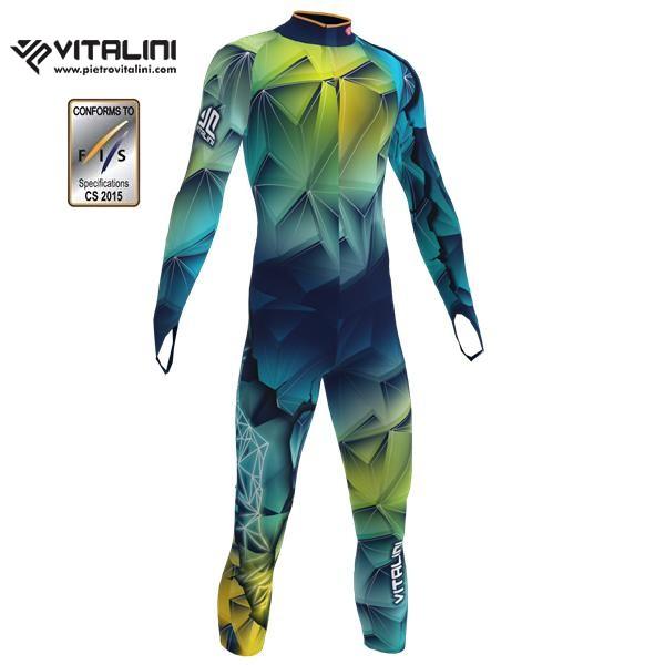 26 VITALINI ヴィタリーニ RACE SUIT ALPINE SKI FIS VPR35 P19 1010
