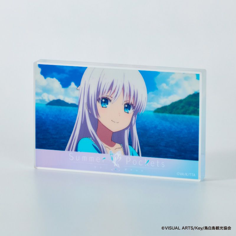 Summer Pockets アクリルブロックコレクションA／鳴瀬しろは(全8種