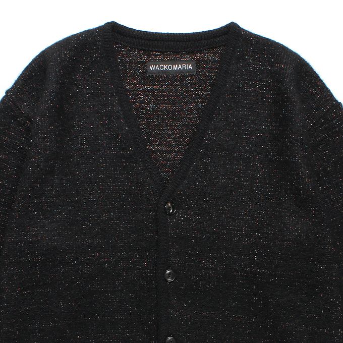 WACKO MARIA GLITTER MOHAIR CARDIGAN ( TYPE-1 ) | LOCKSTOCK/STLIKE