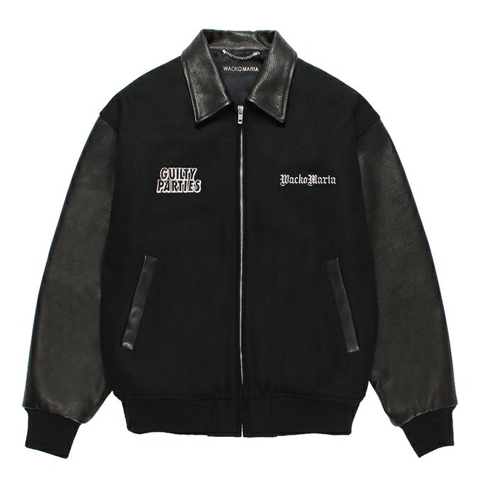 WACKO MARIA LEATHER VARSITY JACKET ( TYPE-1 ) | LOCKSTOCK/STLIKE