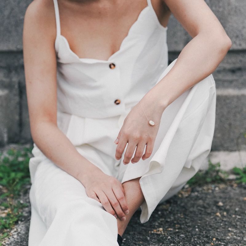 夜光貝ブレスレット 人気 K10