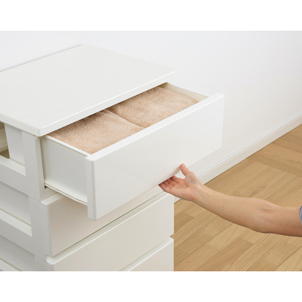 カラースタイルチェスト5段ホワイト | シャディギフトモール