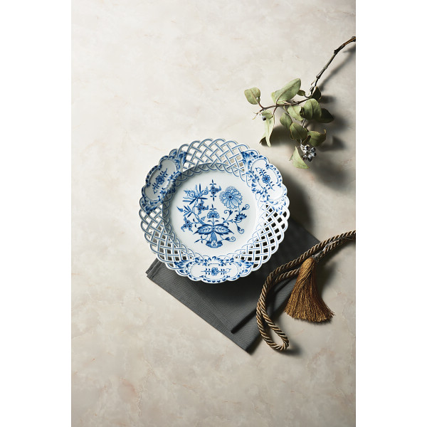 マイセン ブルーオニオン メッシュプレート | シャディギフトモール