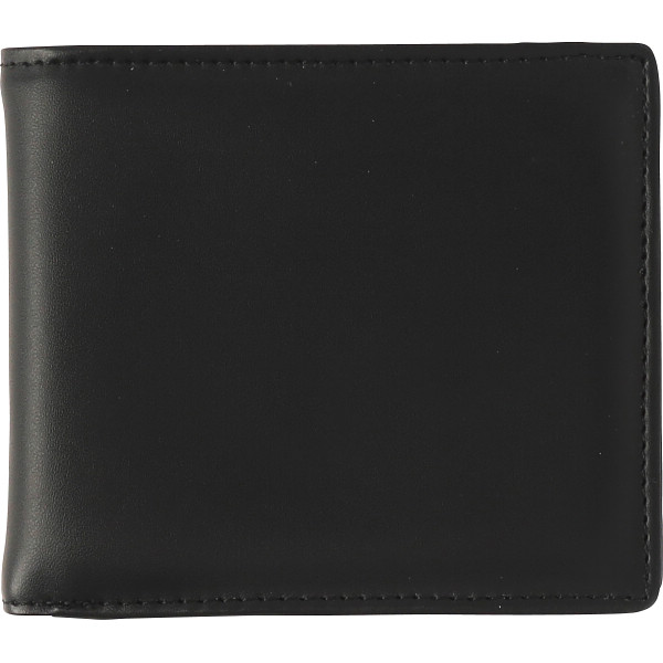 カンサイセレクション メンズ二つ折り財布ブラック | シャディギフトモール